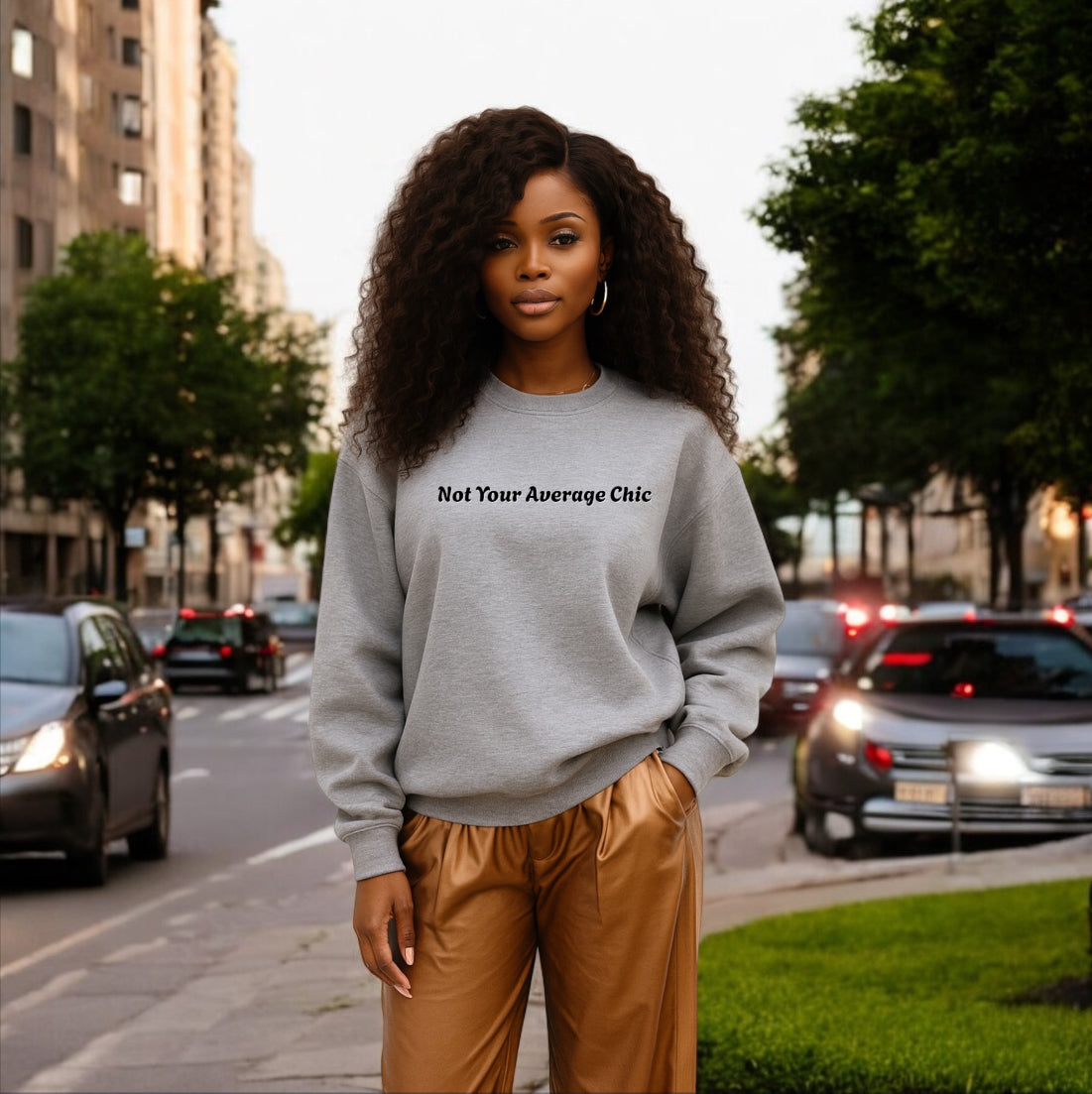Not Your Average Chic Sweatshirt