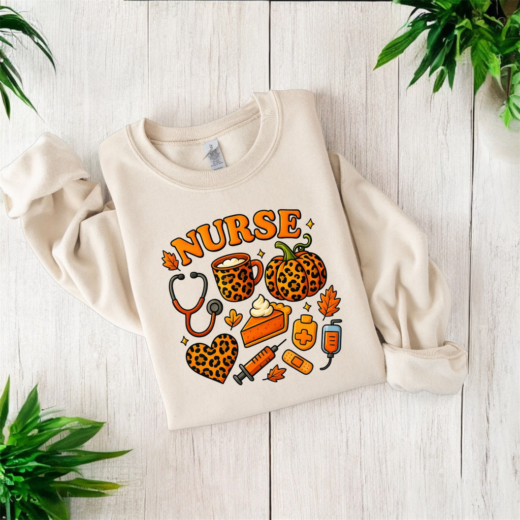 Fall For A Nurse Sweatshirt