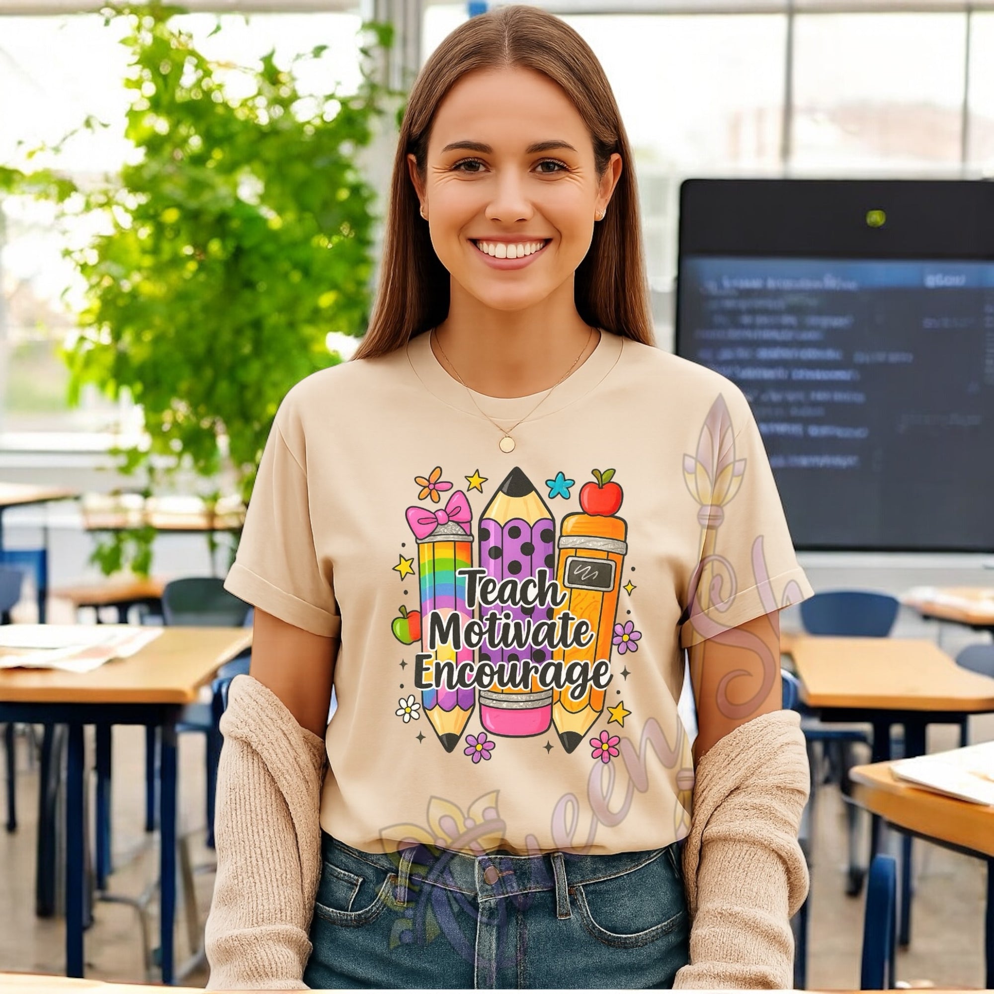 Teach, Motivate, Encourage Tshirts
