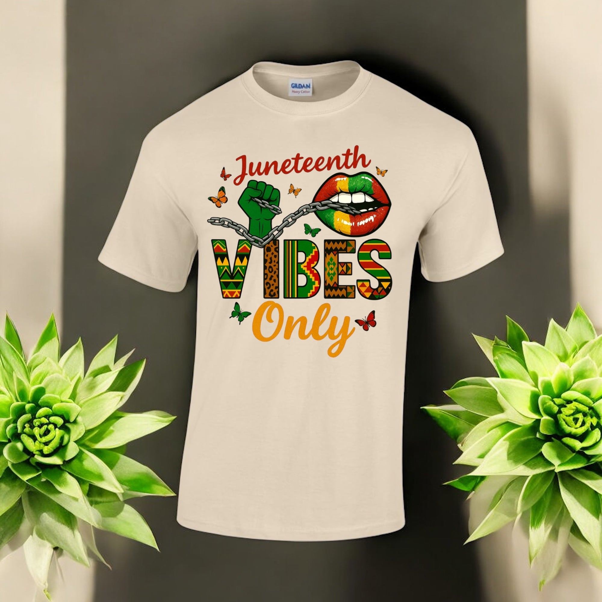 Juneteenth Vibes Only Tshirt