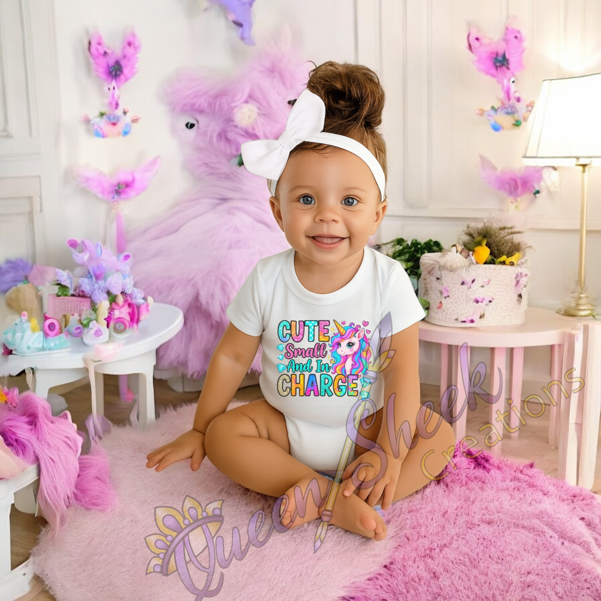 Cute Small And In Charge Onsies