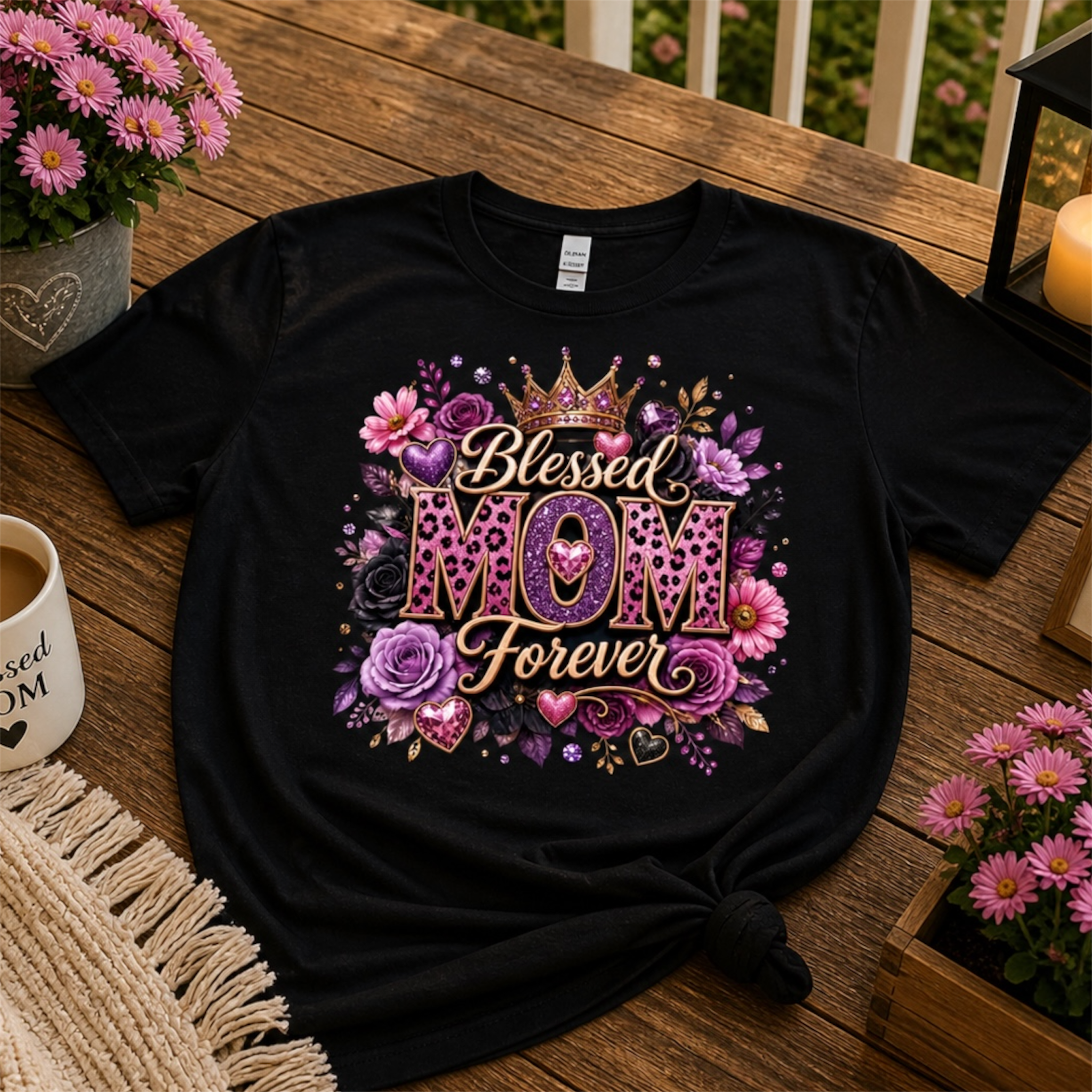 Blessed Mom Forever Tshirt