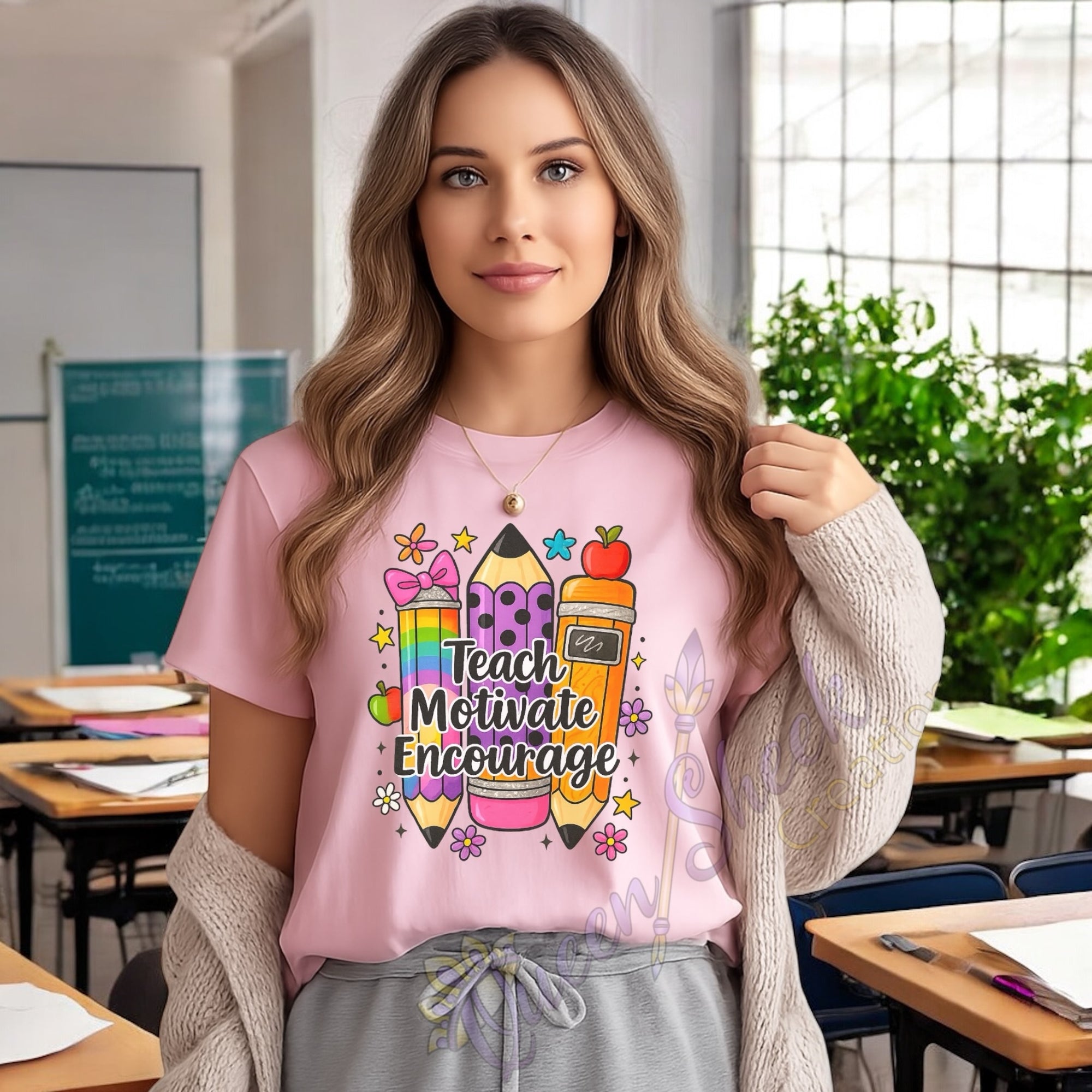 Teach, Motivate, Encourage Tshirts