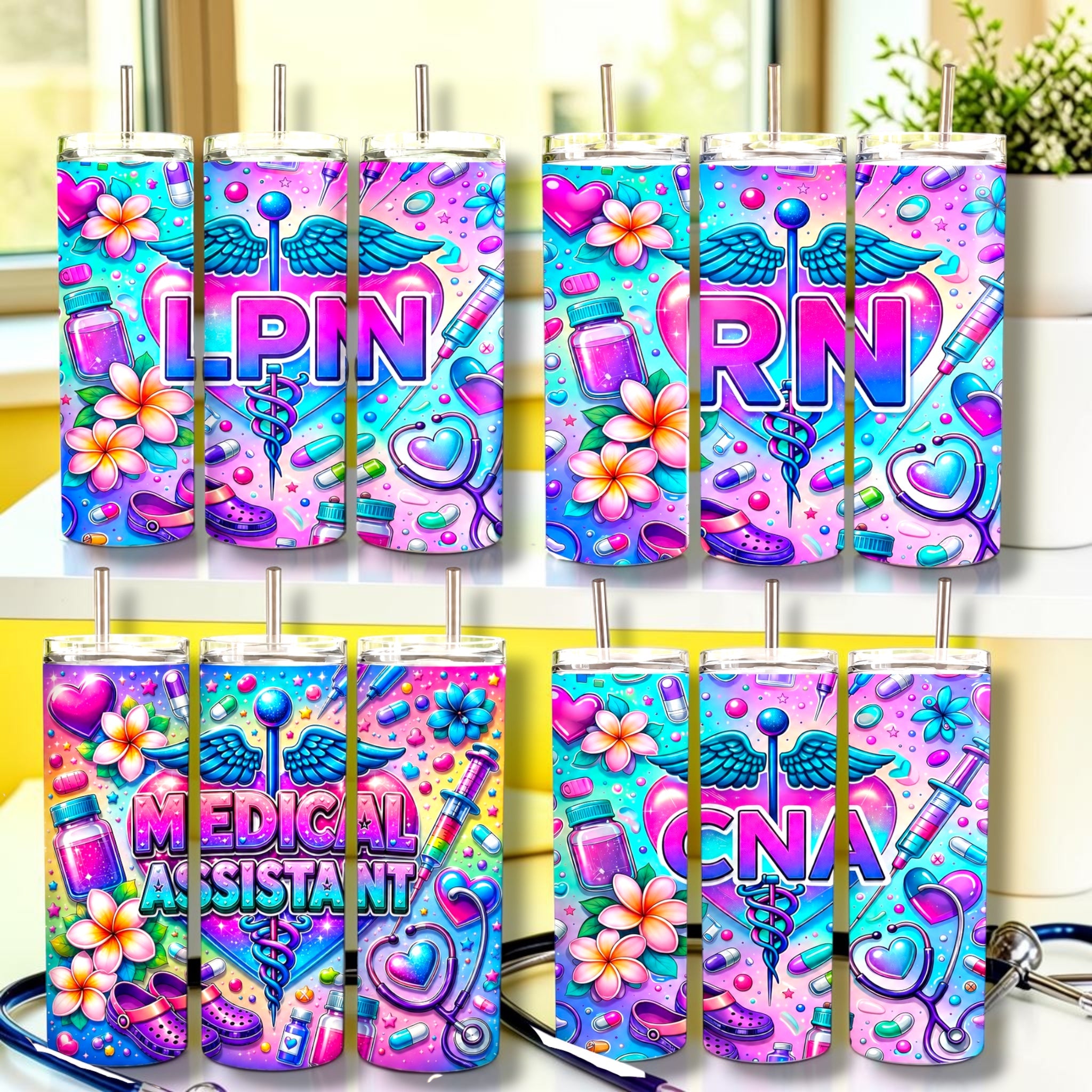 Medical Career Tumbler Collection