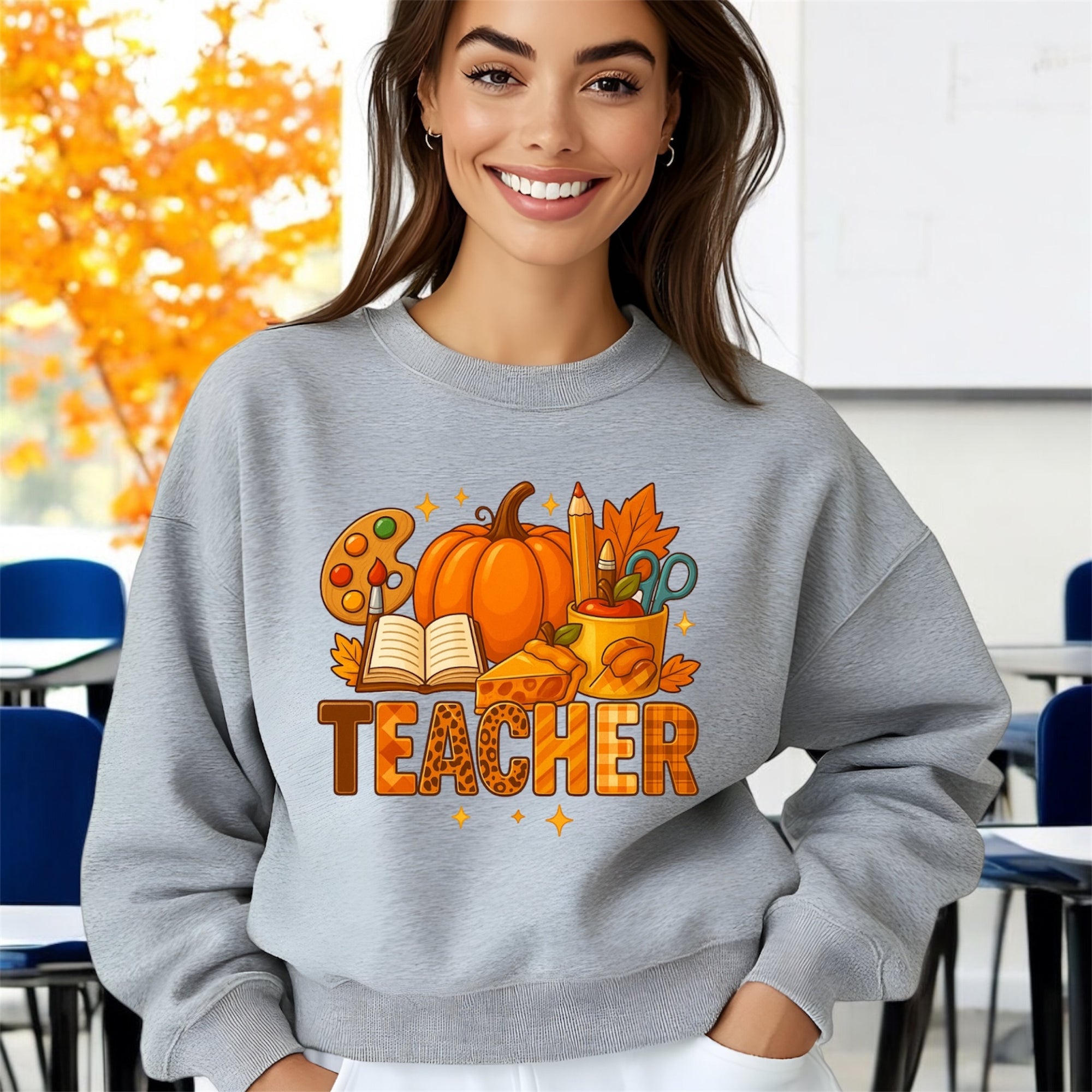Autumn Teacher Sweatshirt