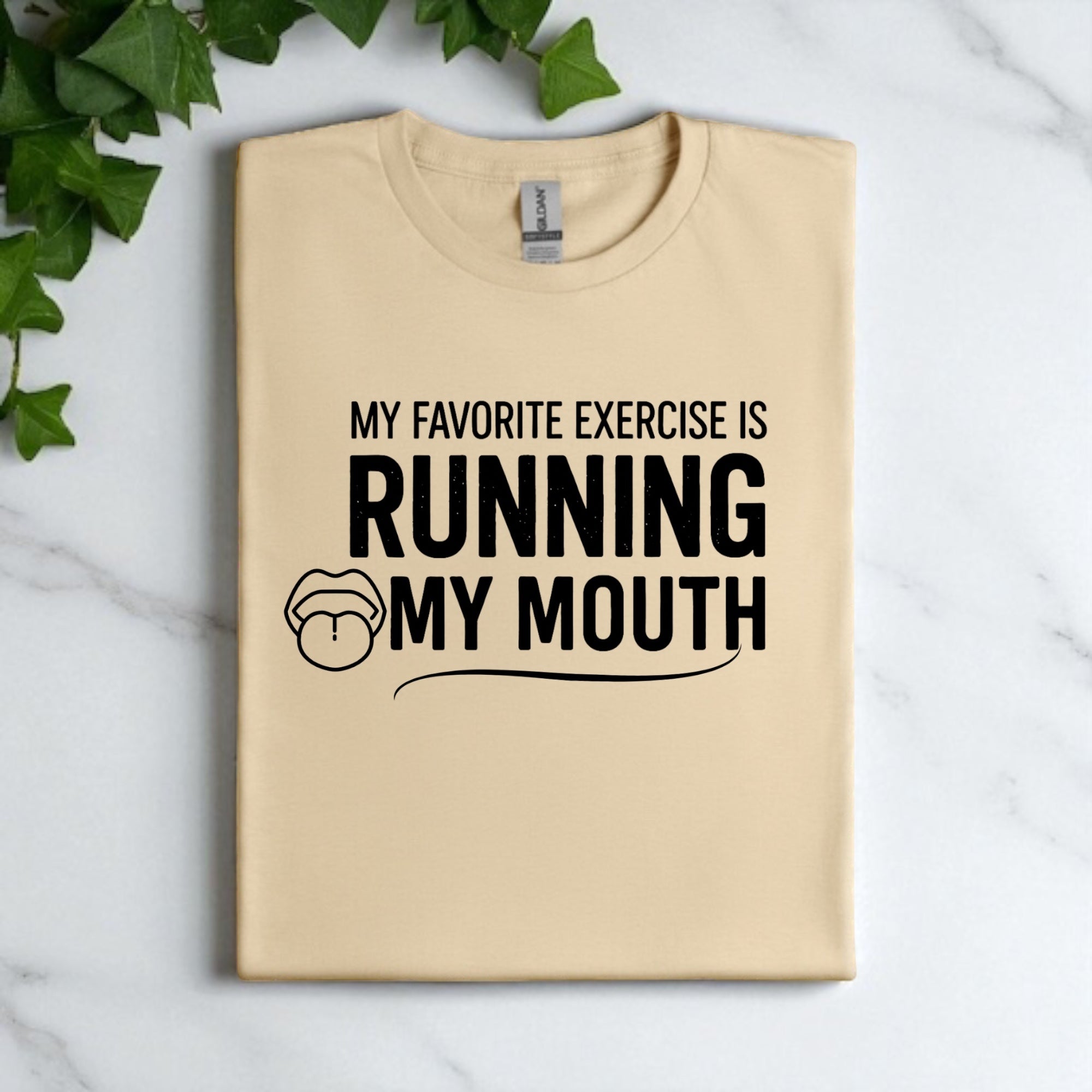 Running My Mouth Adult Tshirts
