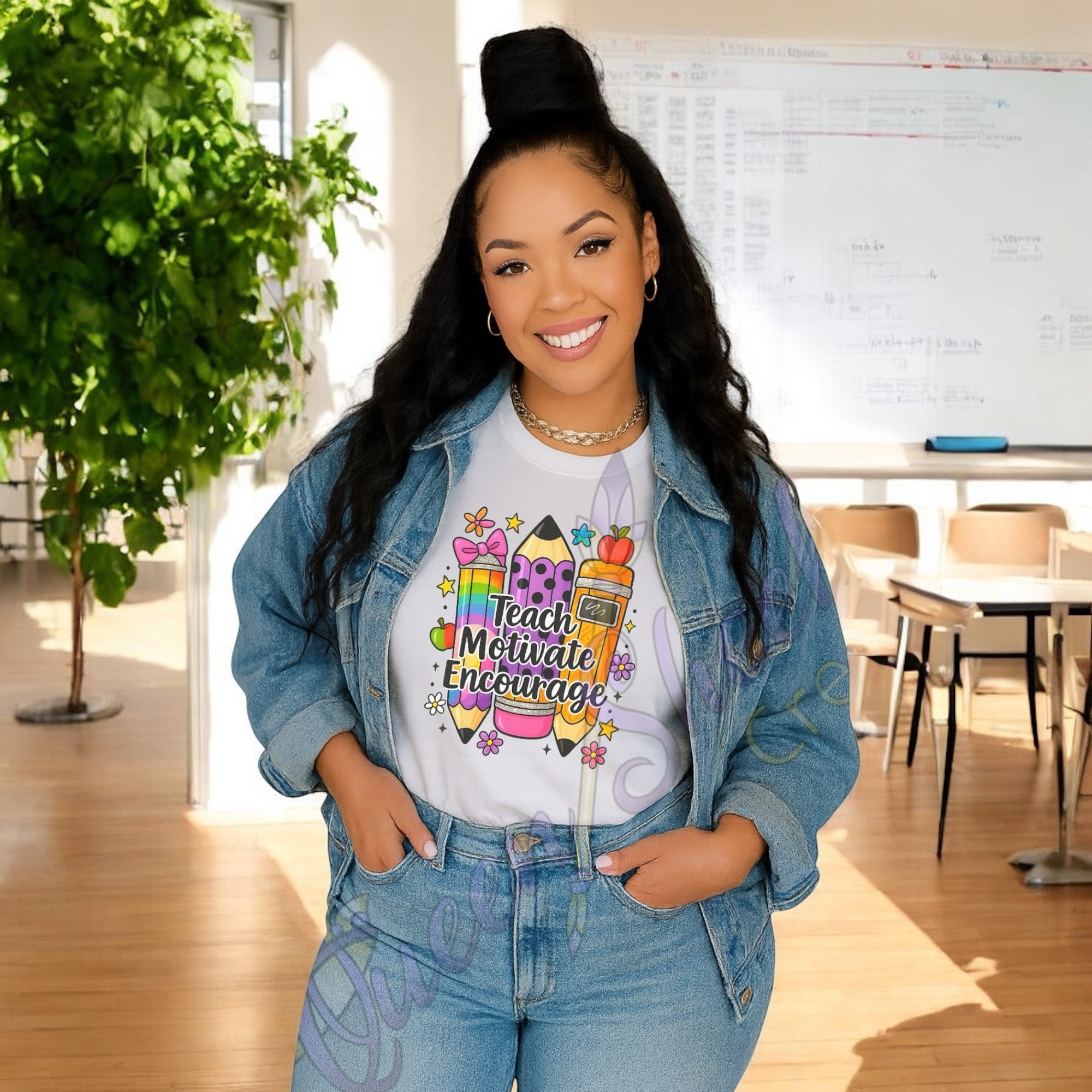 Teach, Motivate, Encourage Tshirts