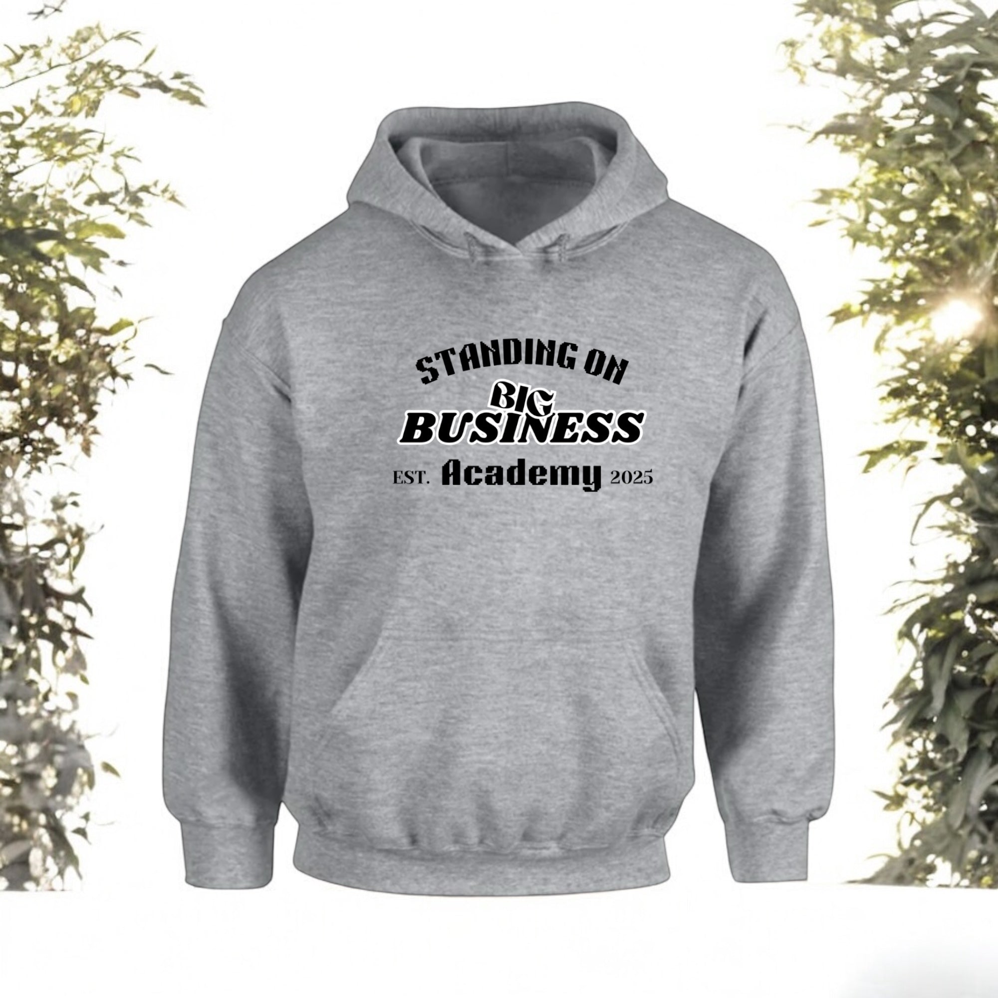 Standing on Big Business Hoodie