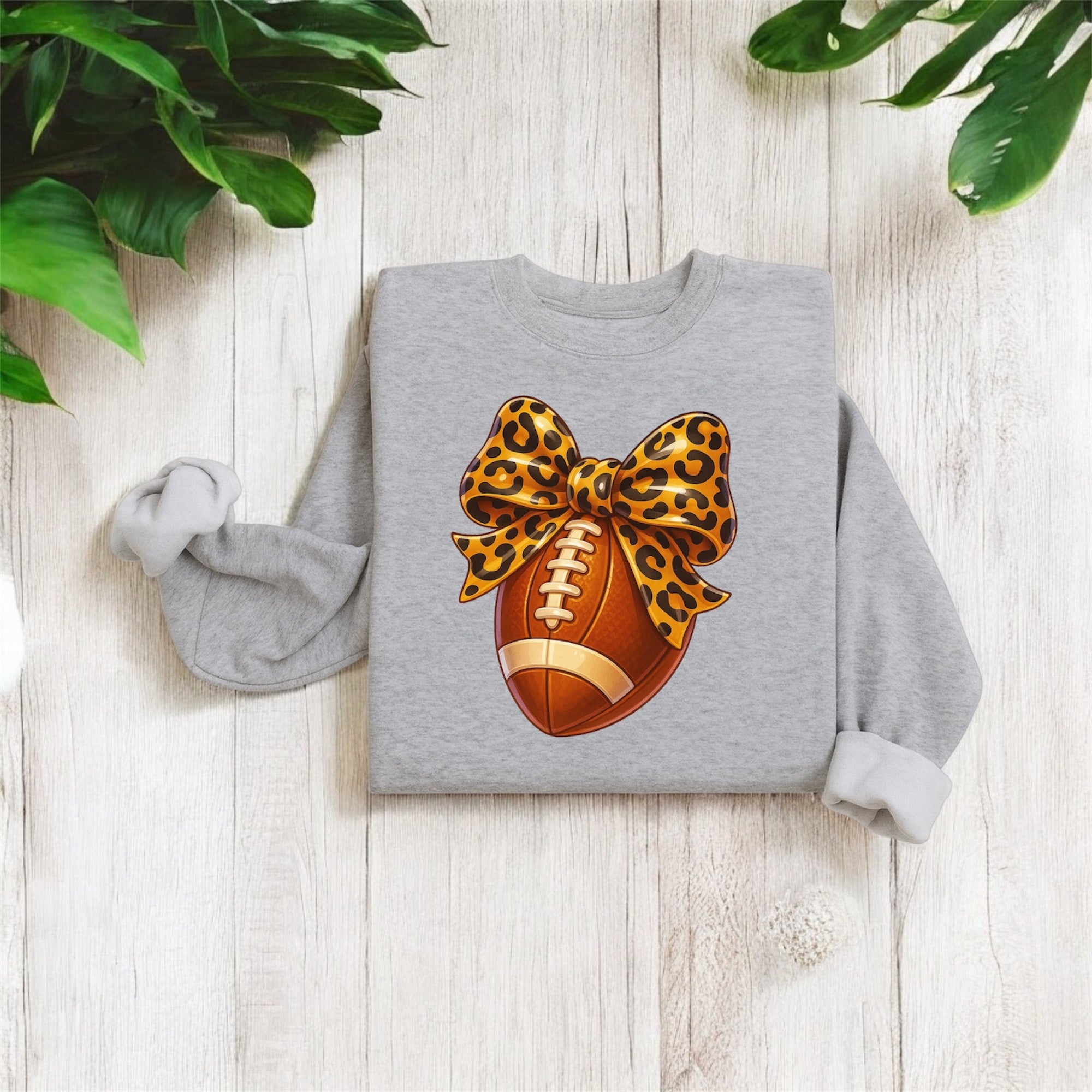 Cheetah Football Sweatshirt