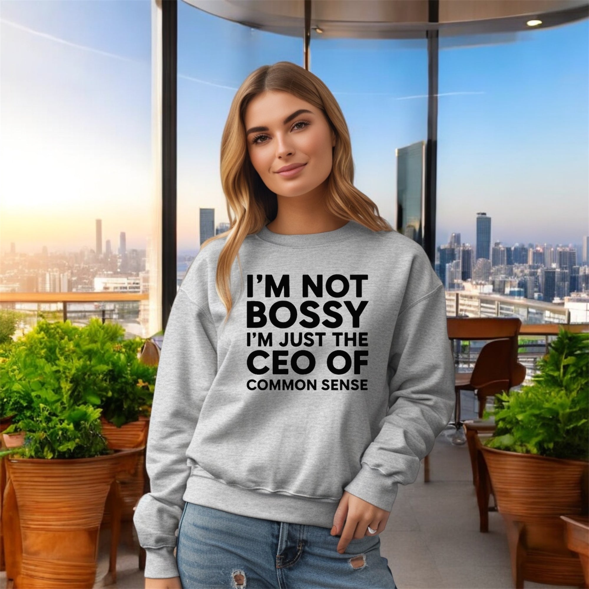 CEO of Common Sense Sweatshirt
