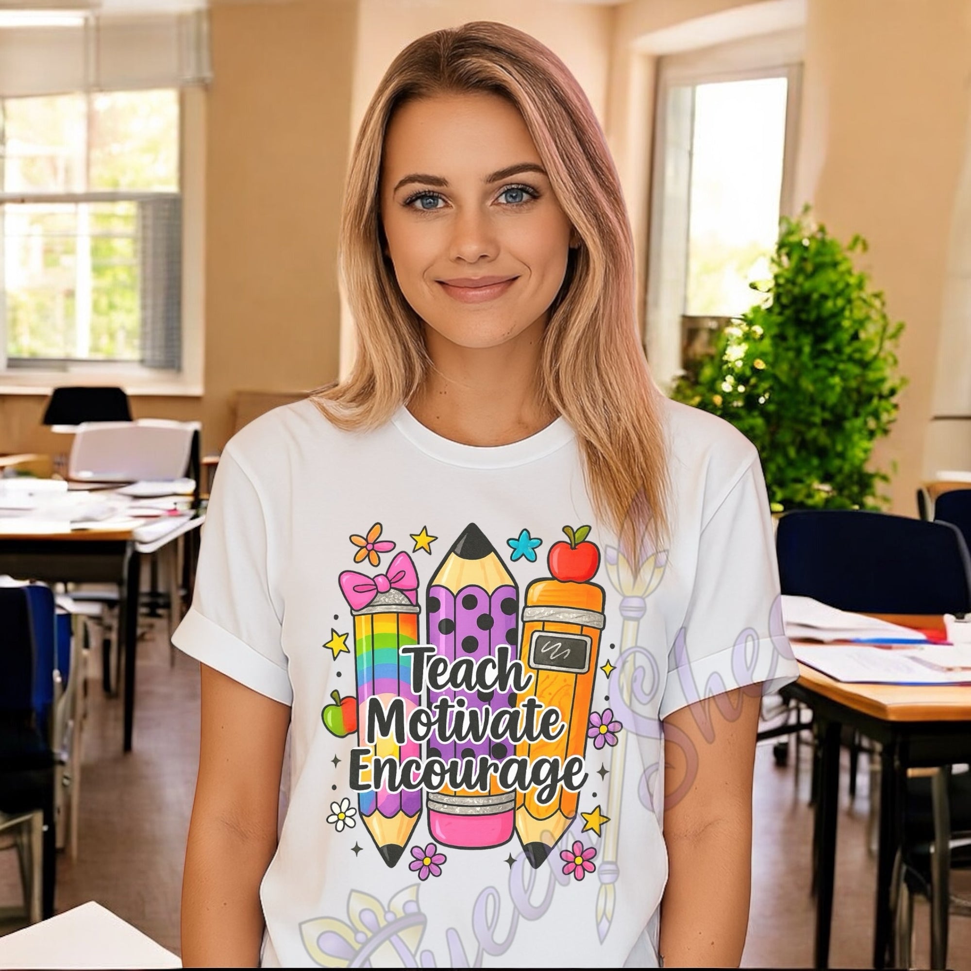 Teach, Motivate, Encourage Tshirts
