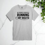 Running My Mouth Adult Tshirts