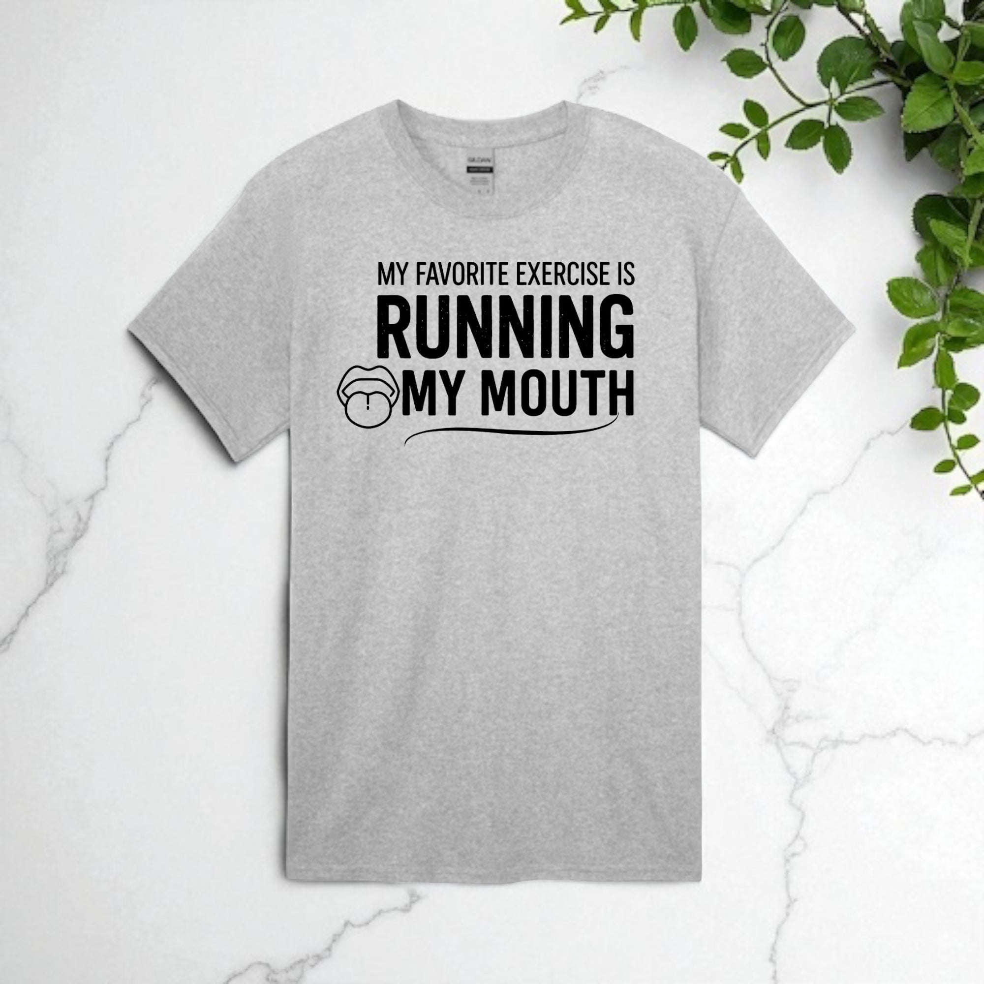 Running My Mouth Adult Tshirts