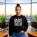 CEO of Common Sense Sweatshirt
