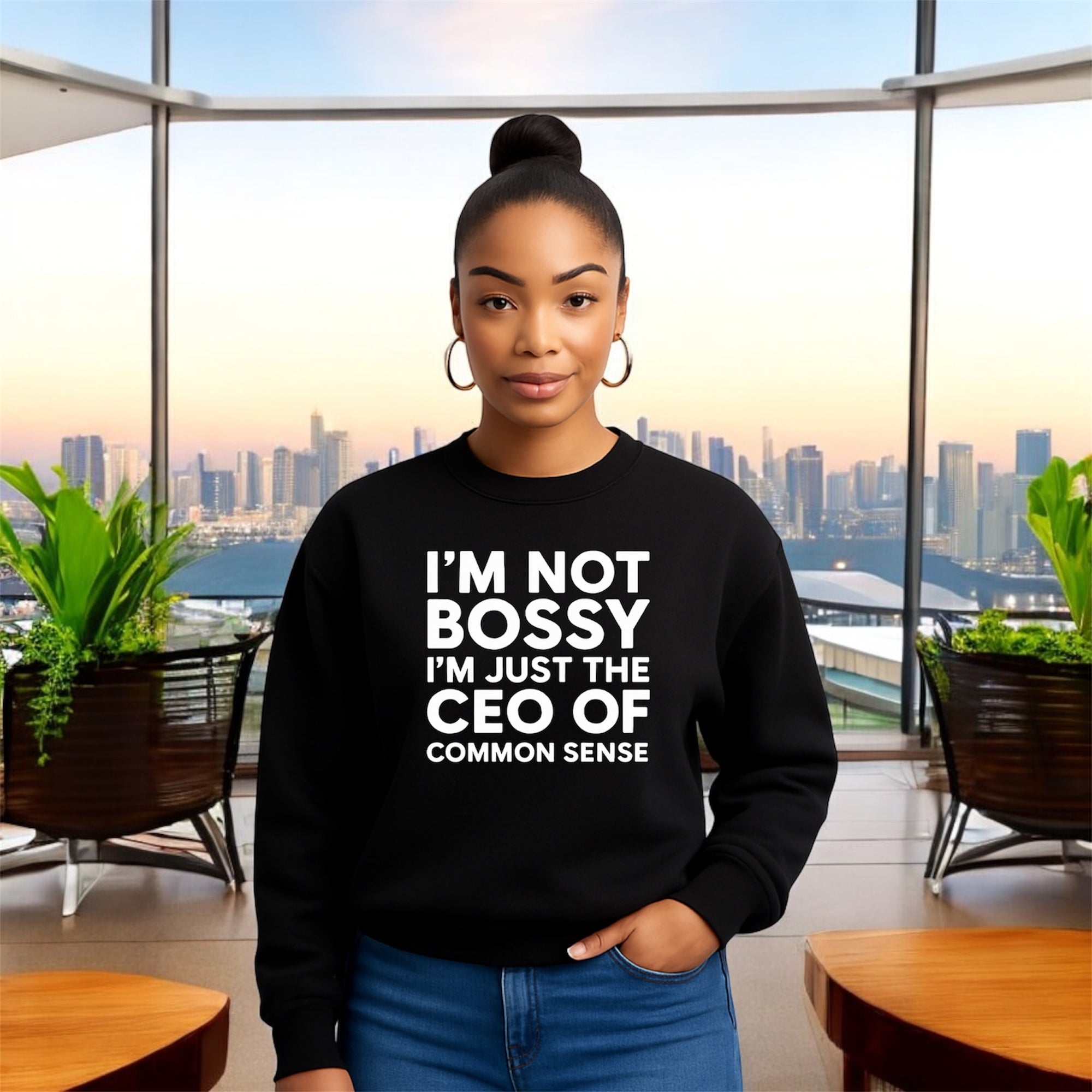 CEO of Common Sense Sweatshirt