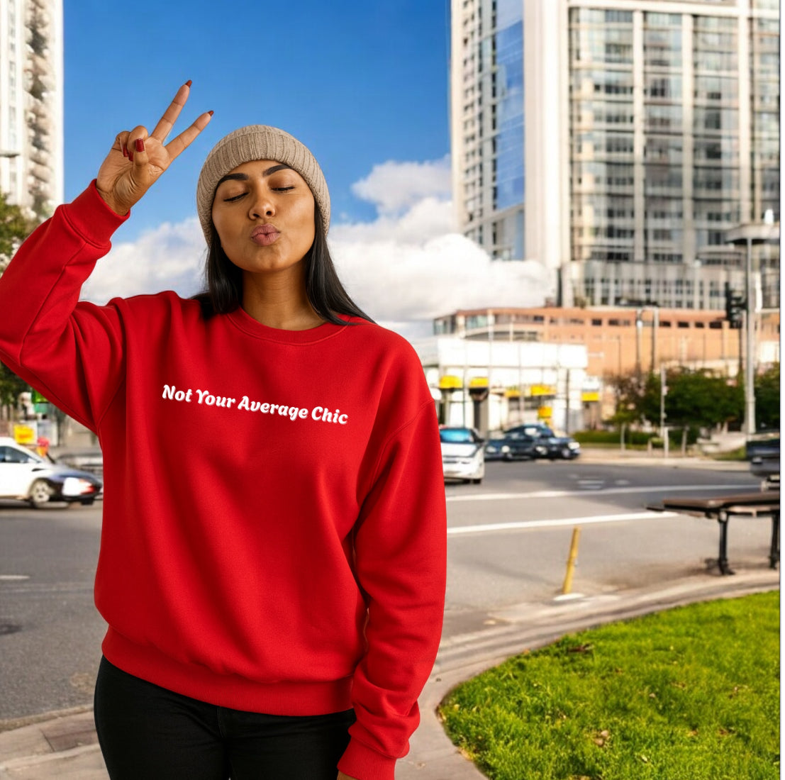 Not Your Average Chic Sweatshirt
