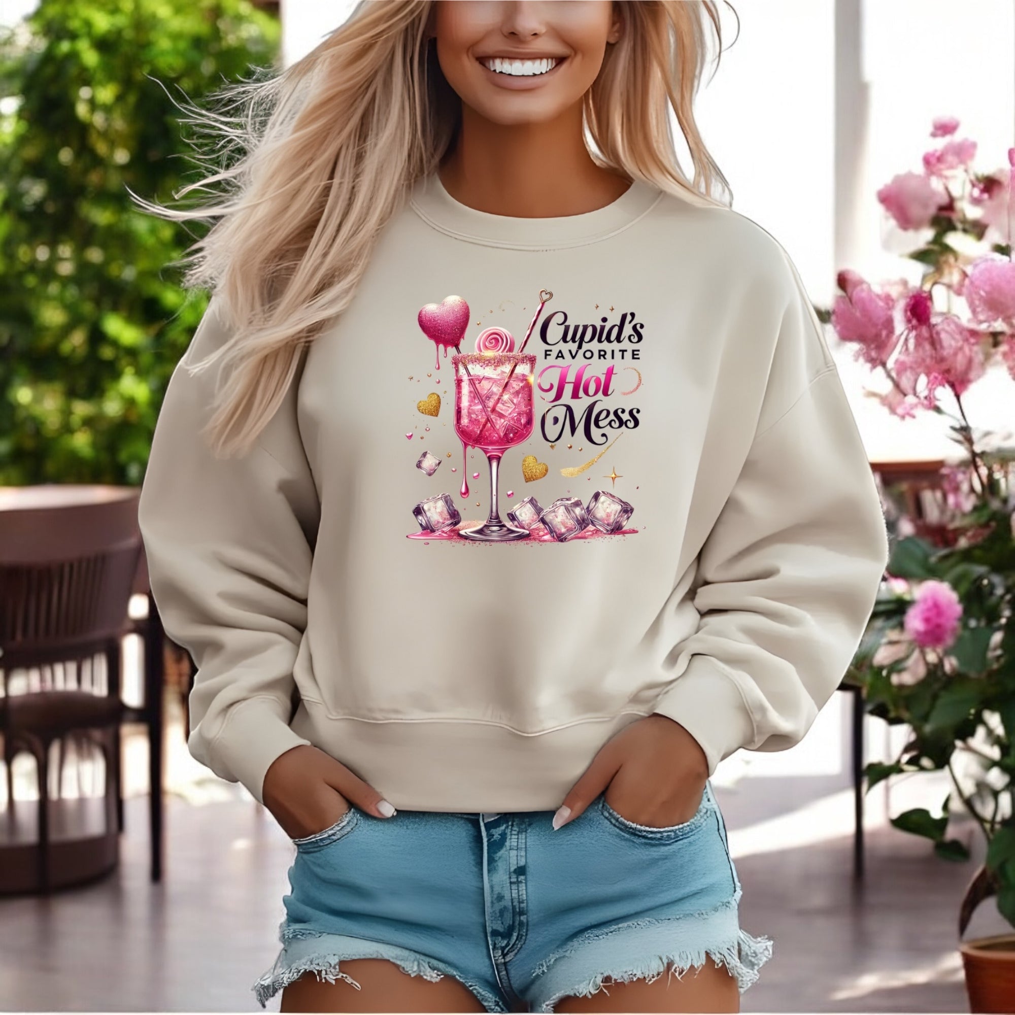 Cupid’s Hot Mess Sweatshirt