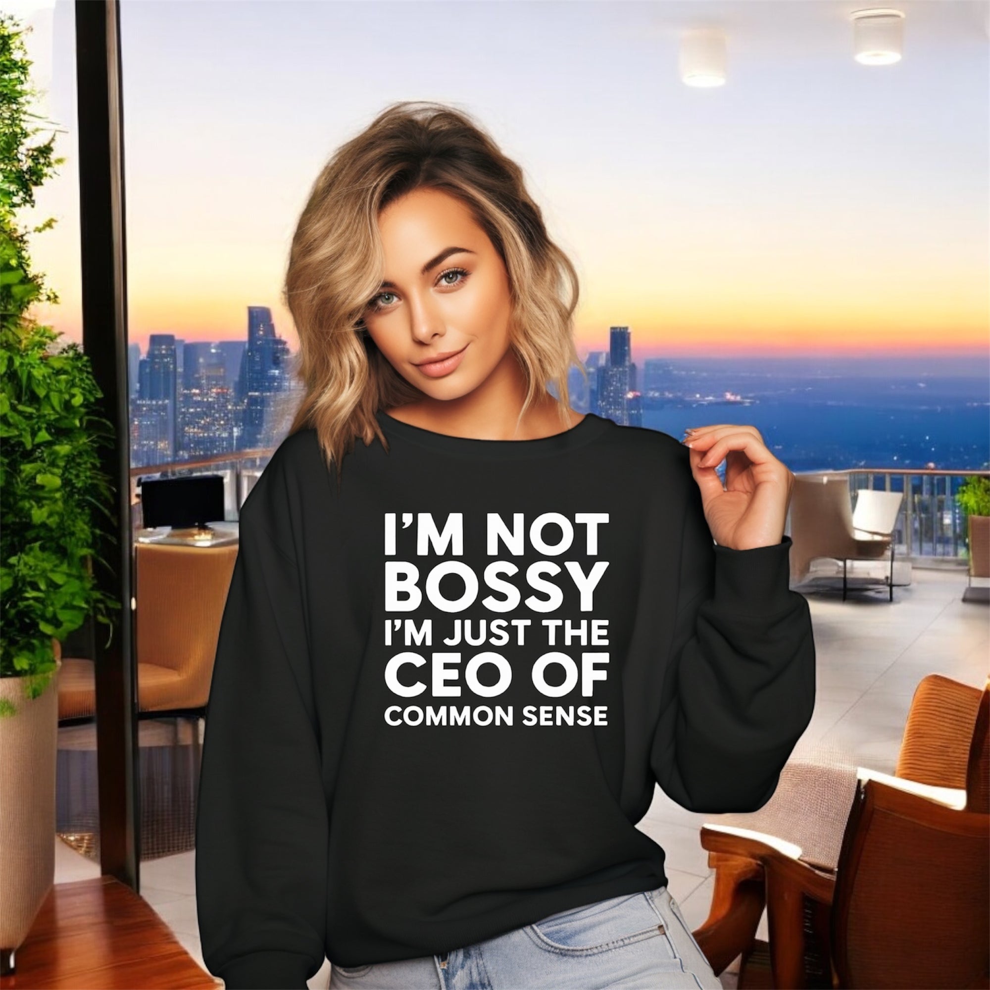 CEO of Common Sense Sweatshirt