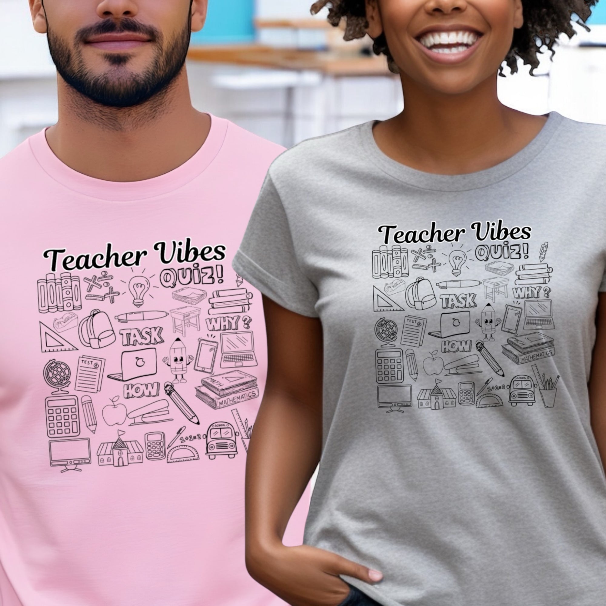 Teacher Vibes Tshirts