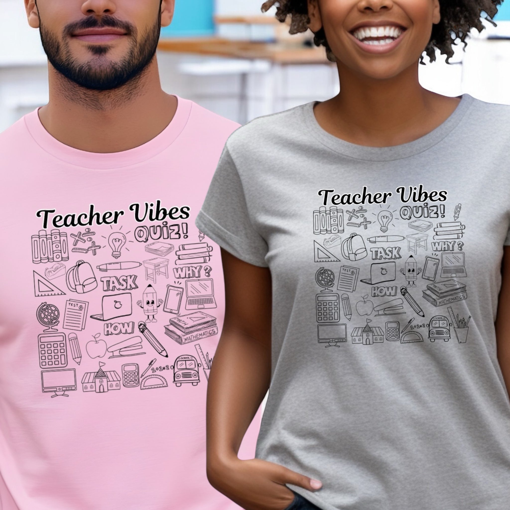 Teacher Vibes Tshirts