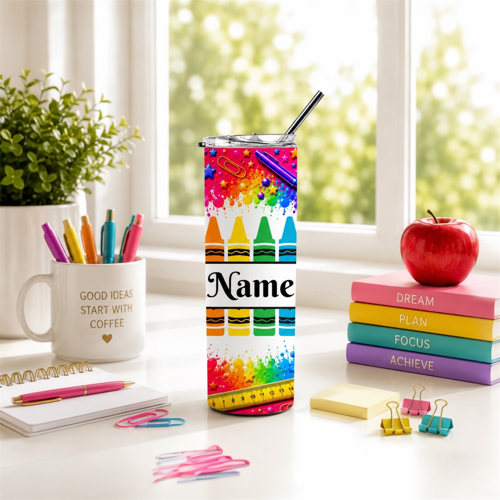 Custom Teacher Named Tumbler
