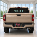 HOWDY Western Cowgirl License Plate
