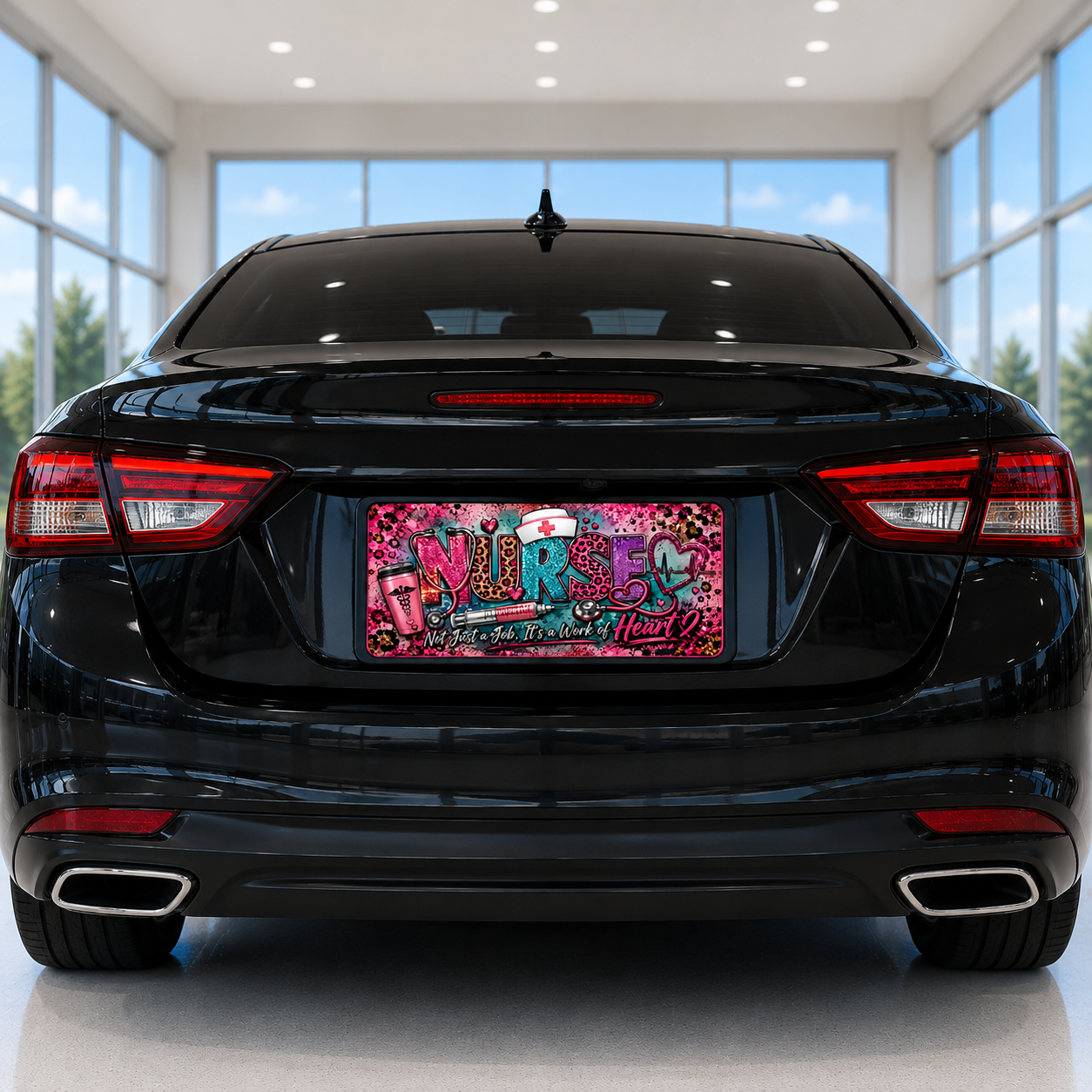 Nurse Life license plate