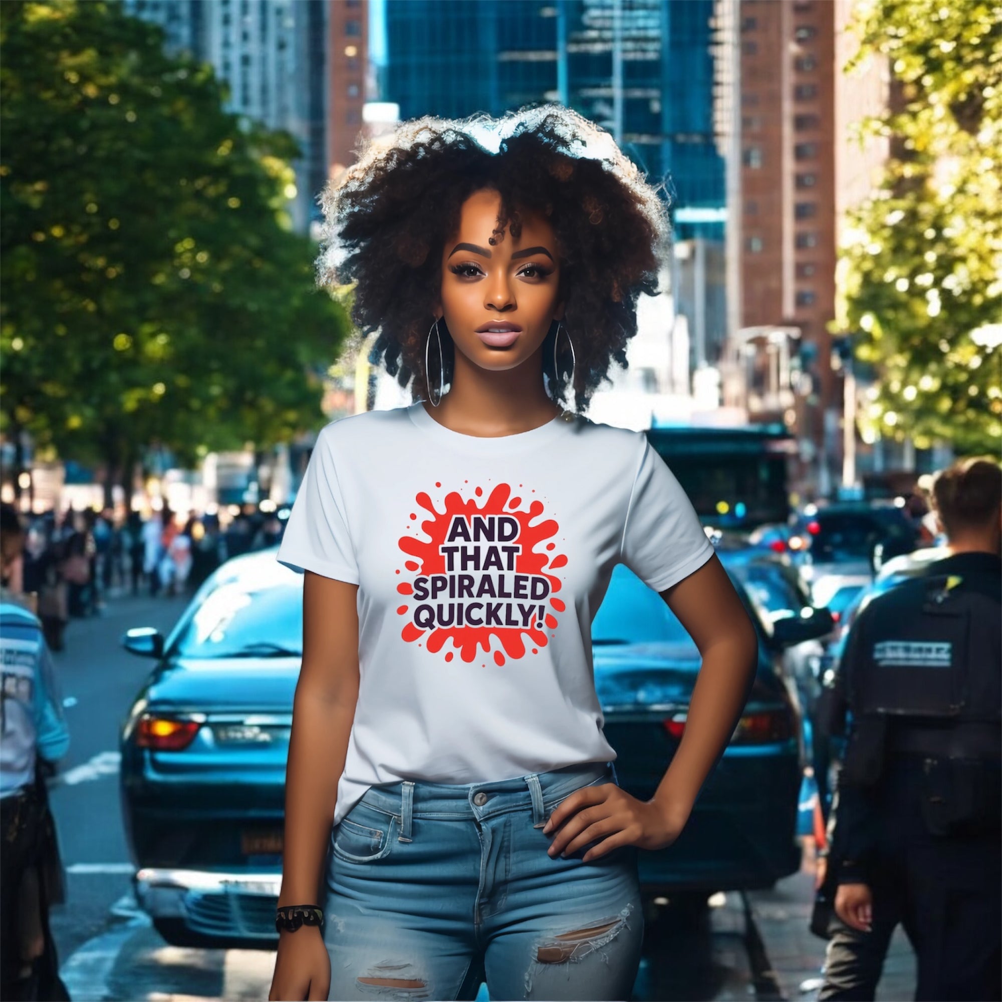 And That Spiraled Quickly Tshirt