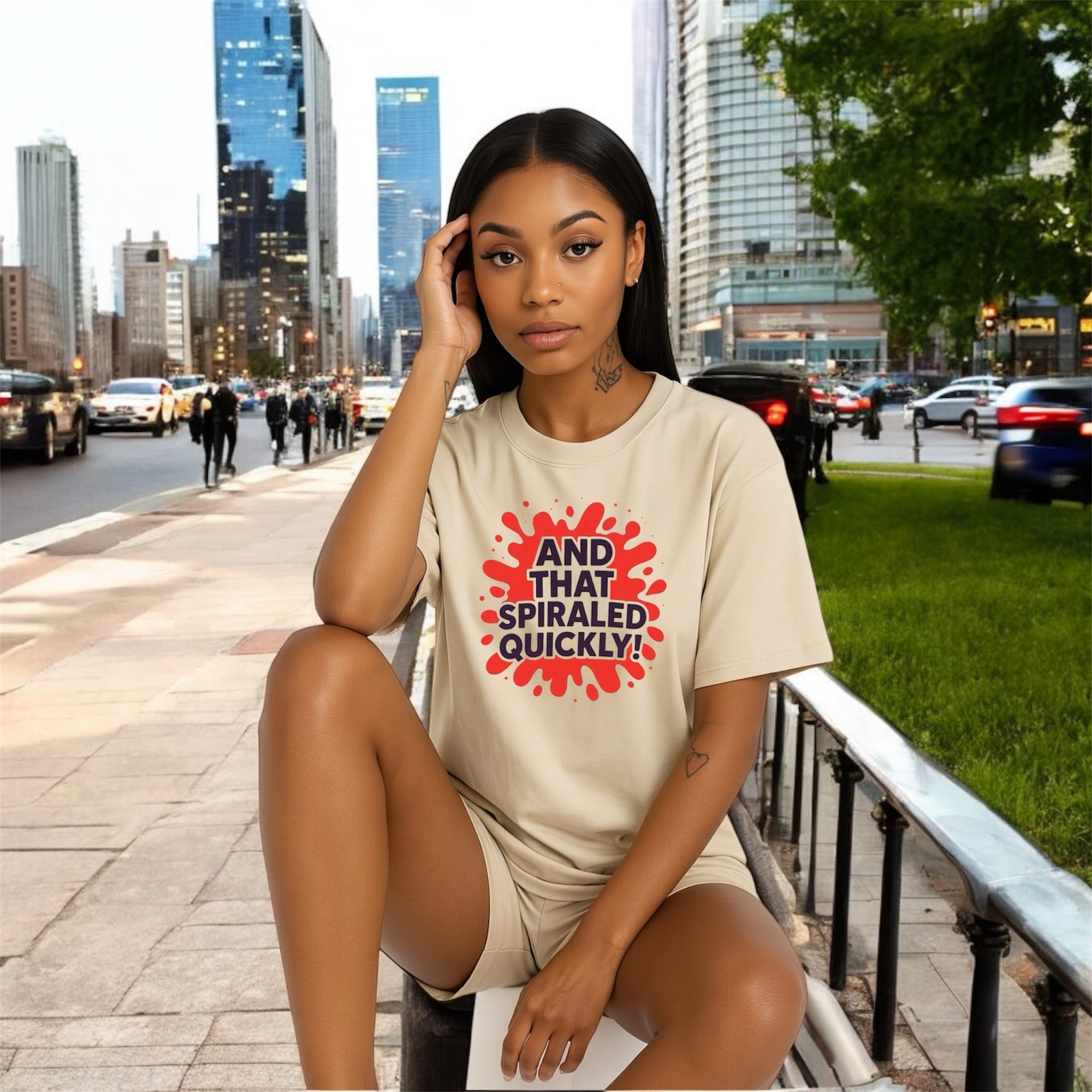 And That Spiraled Quickly Tshirt