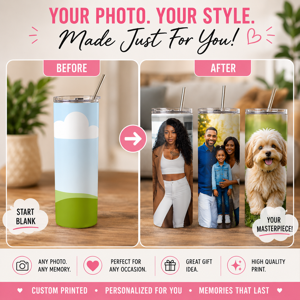 Custom Photo Tumblers