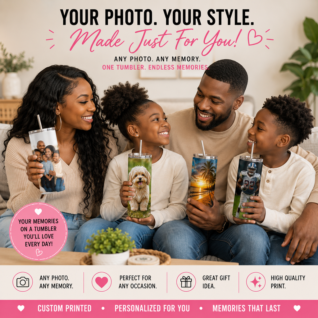 Custom Photo Tumblers