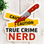 True Crime Nerd Stickers