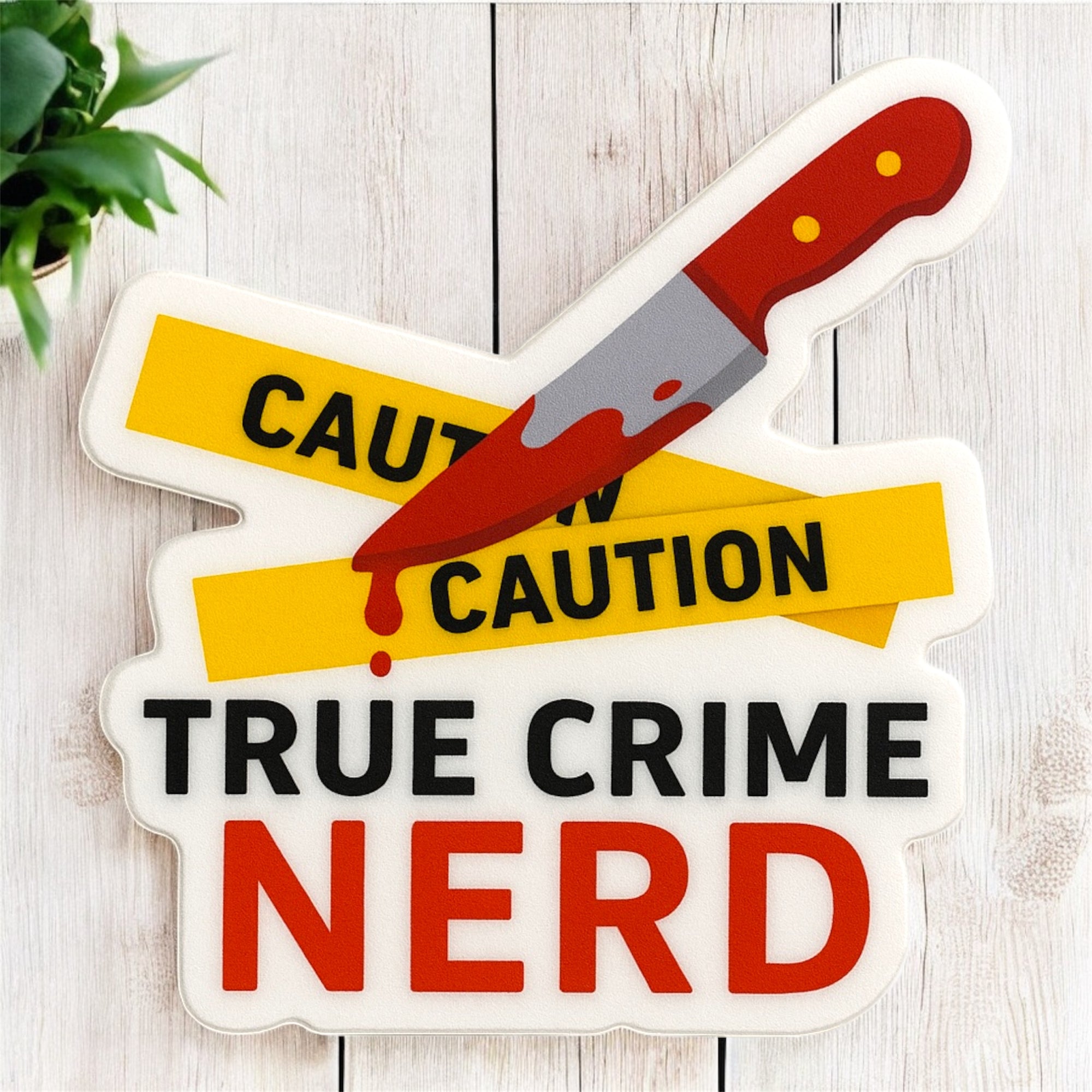 True Crime Nerd Stickers
