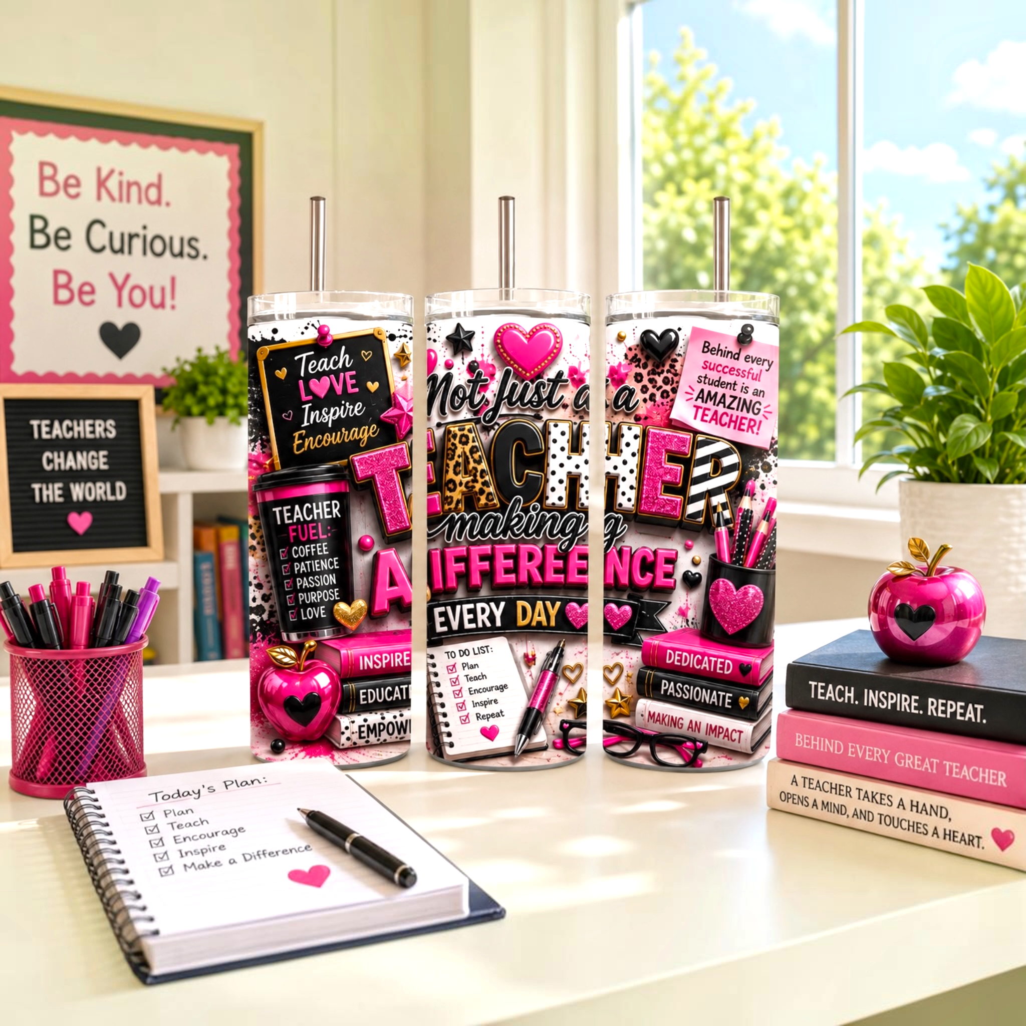 Not Just a Teacher Tumbler