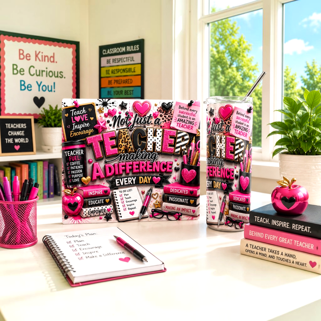 Not Just a Teacher Tumbler