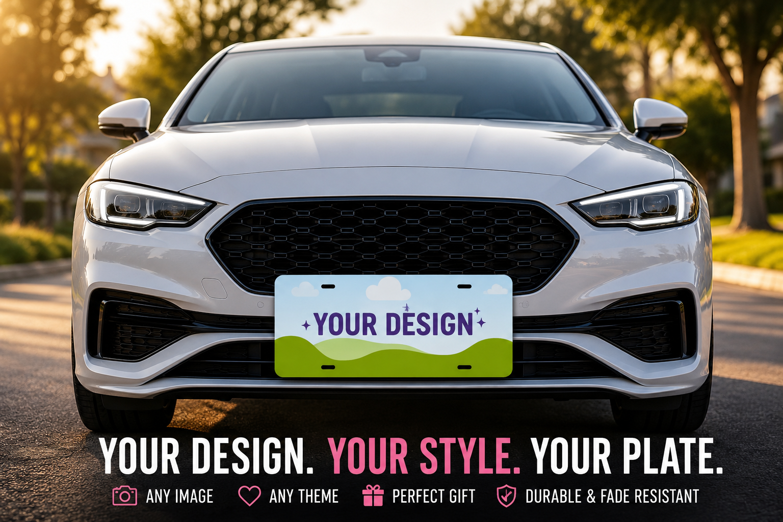 Custom Photo License Plates