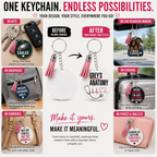 Custom Photo Keychains (Single)