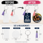 Custom Photo Keychains (Single)