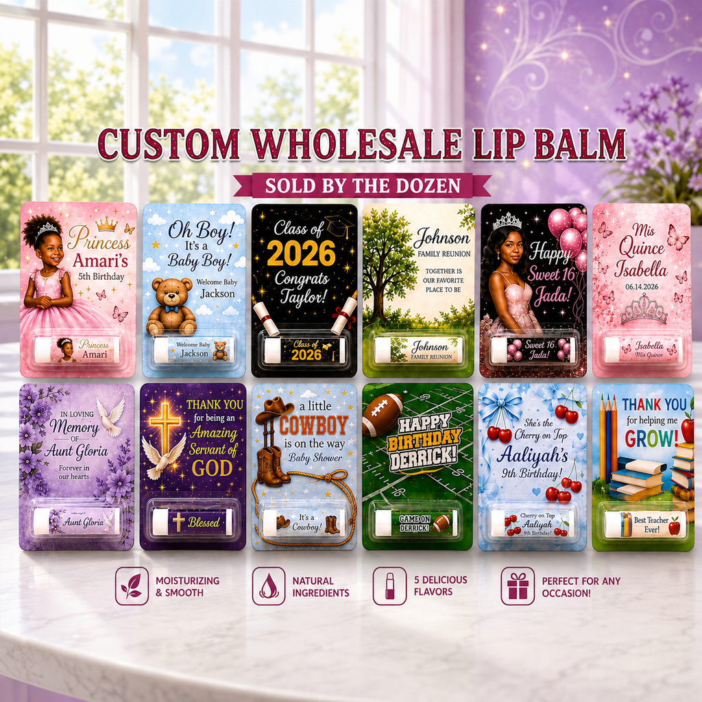 Custom Lip Balm (Wholesale)