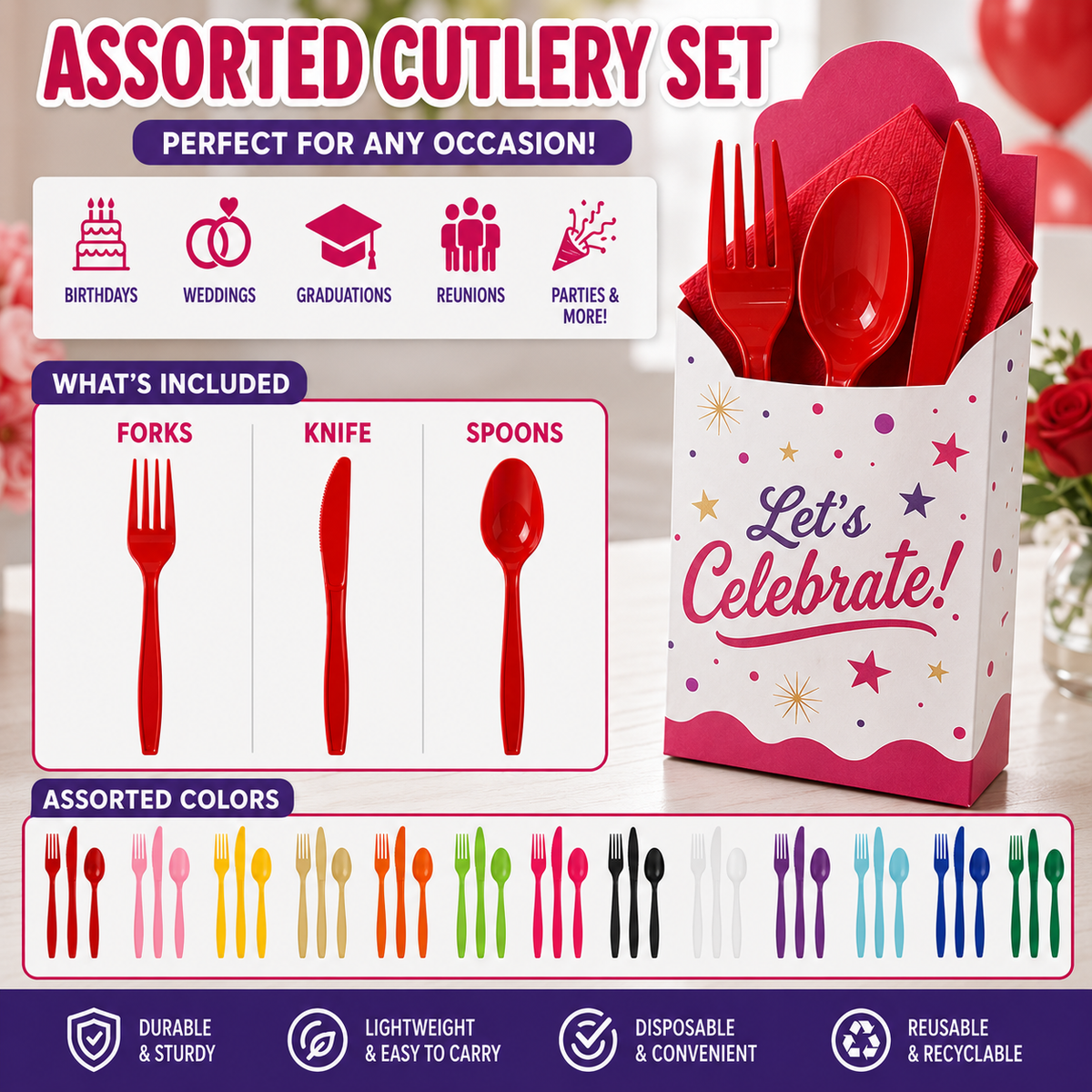 Custom Cutlery Sets (wholesale)