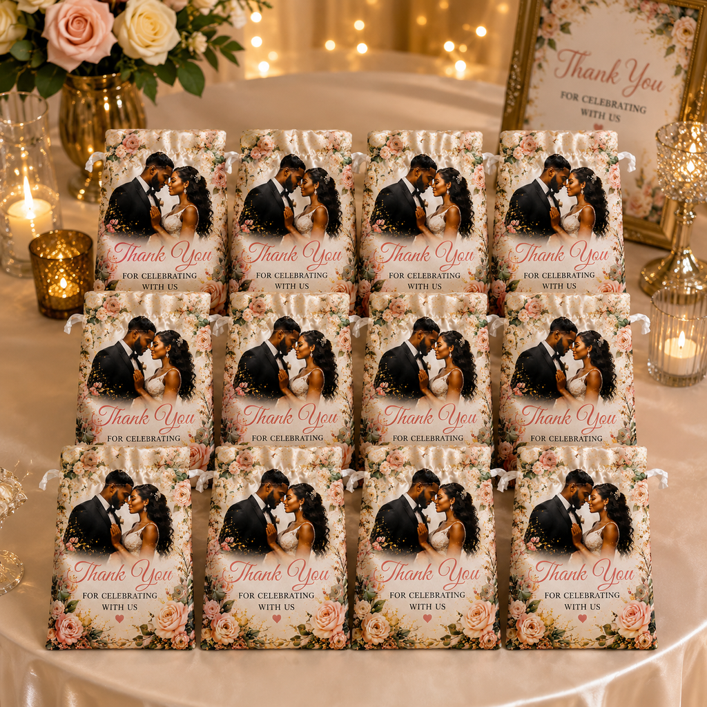 Custom Drawstring Party Bags (Wholesale)