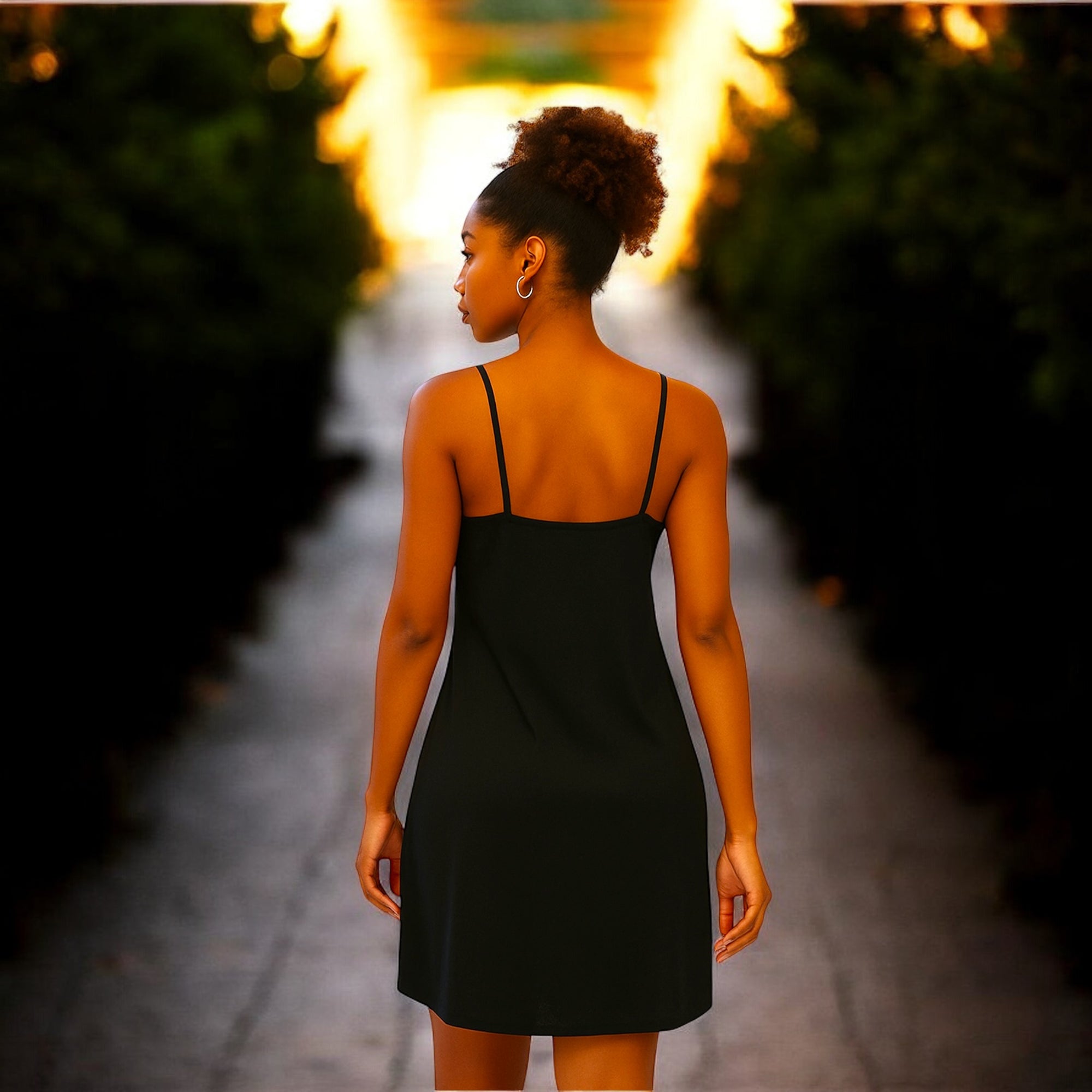 Leopard Breeze Mesh Sleeveless Dress