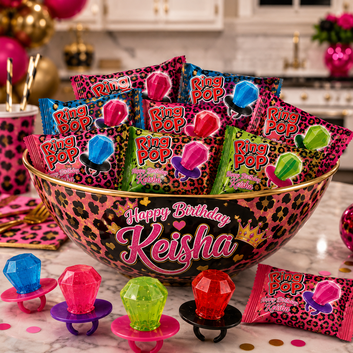 Custom Ring Pops (Wholesale)