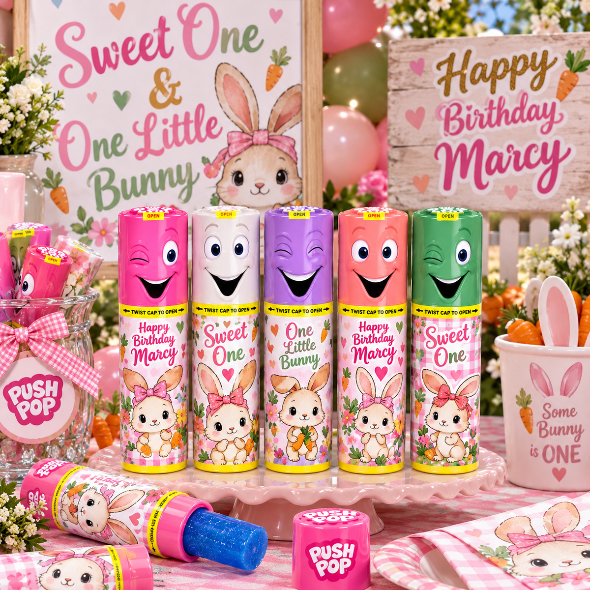 Custom Push-Pops (wholesale)