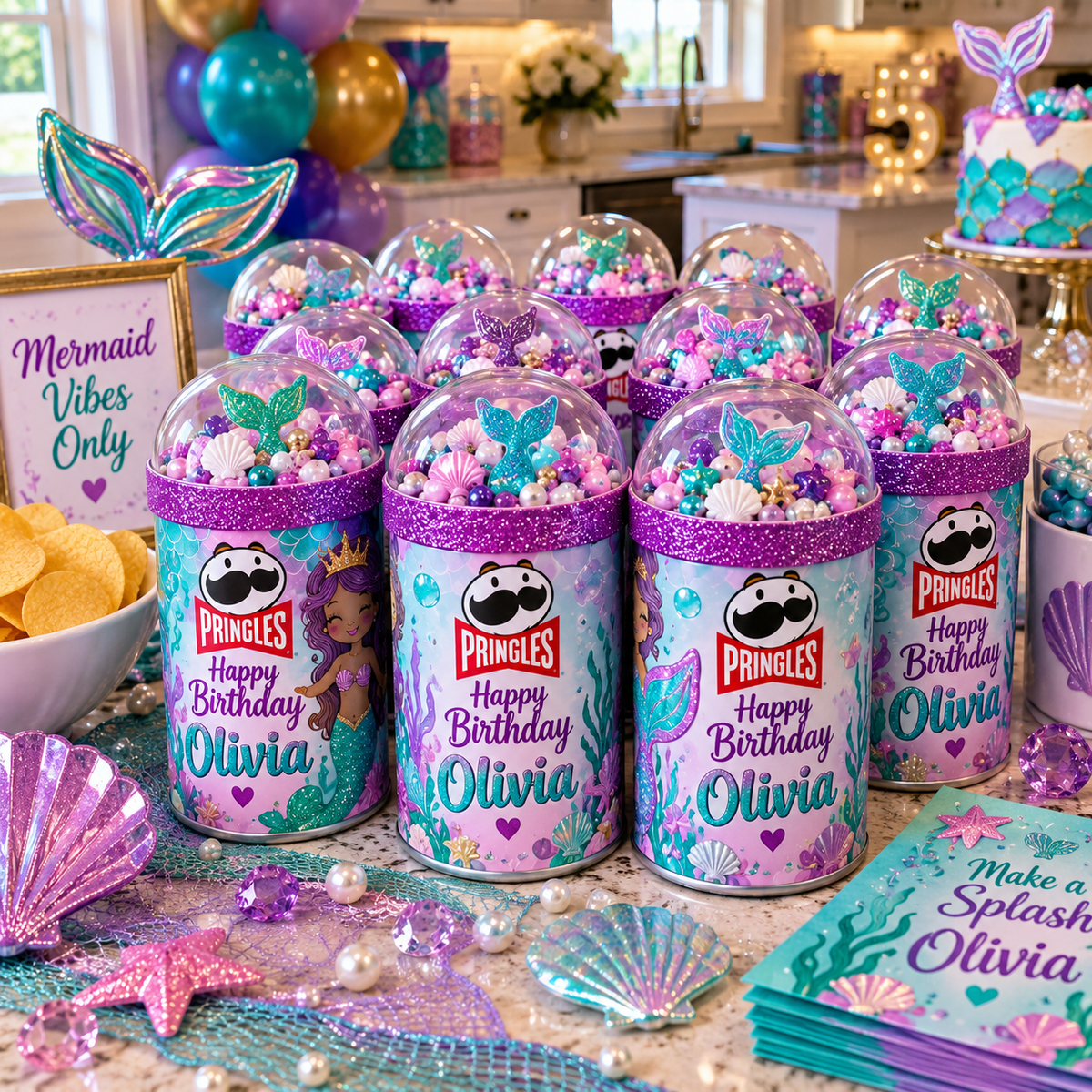 Custom Pringles Shaker Cans (Wholesale)