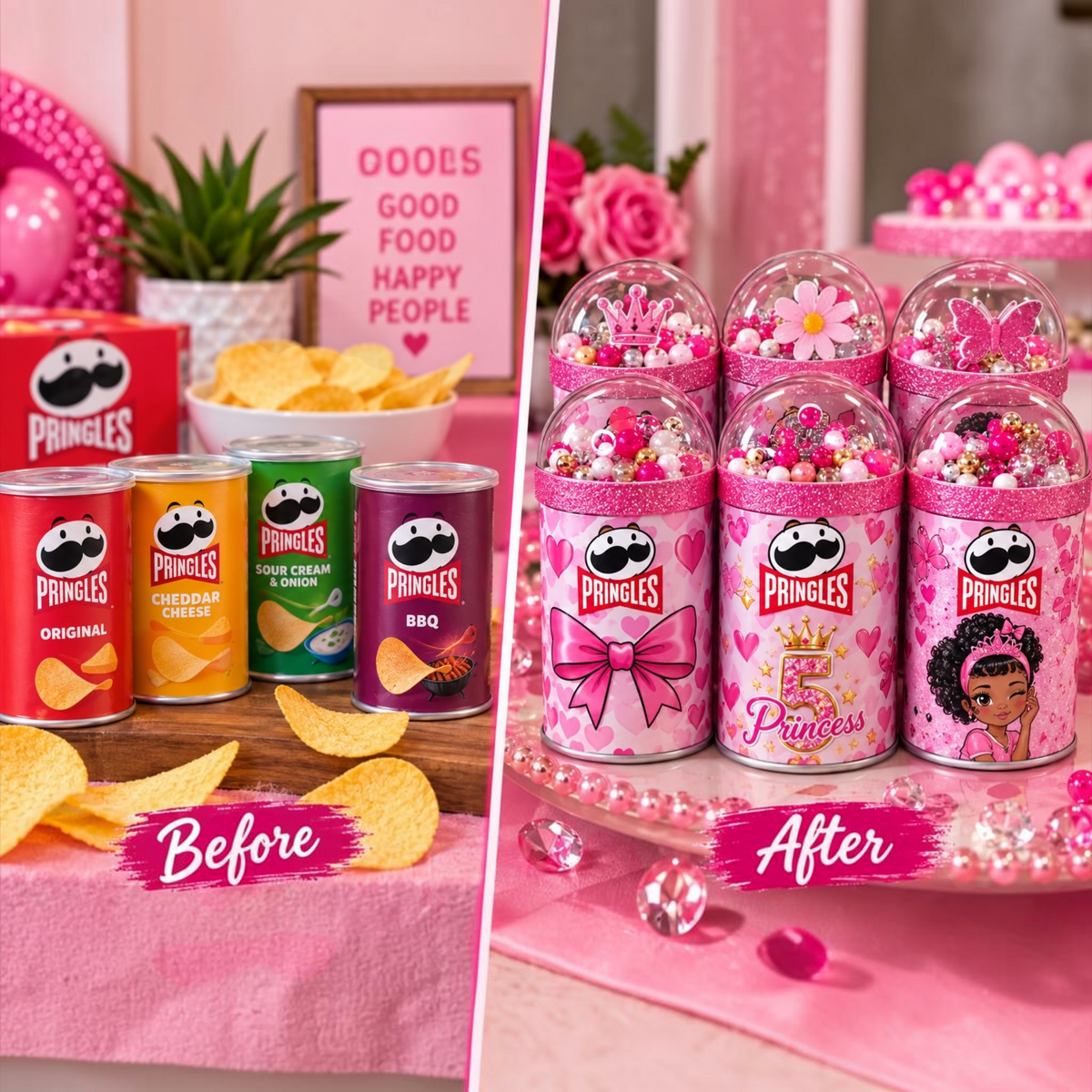 Custom Pringles Shaker Cans (Wholesale)