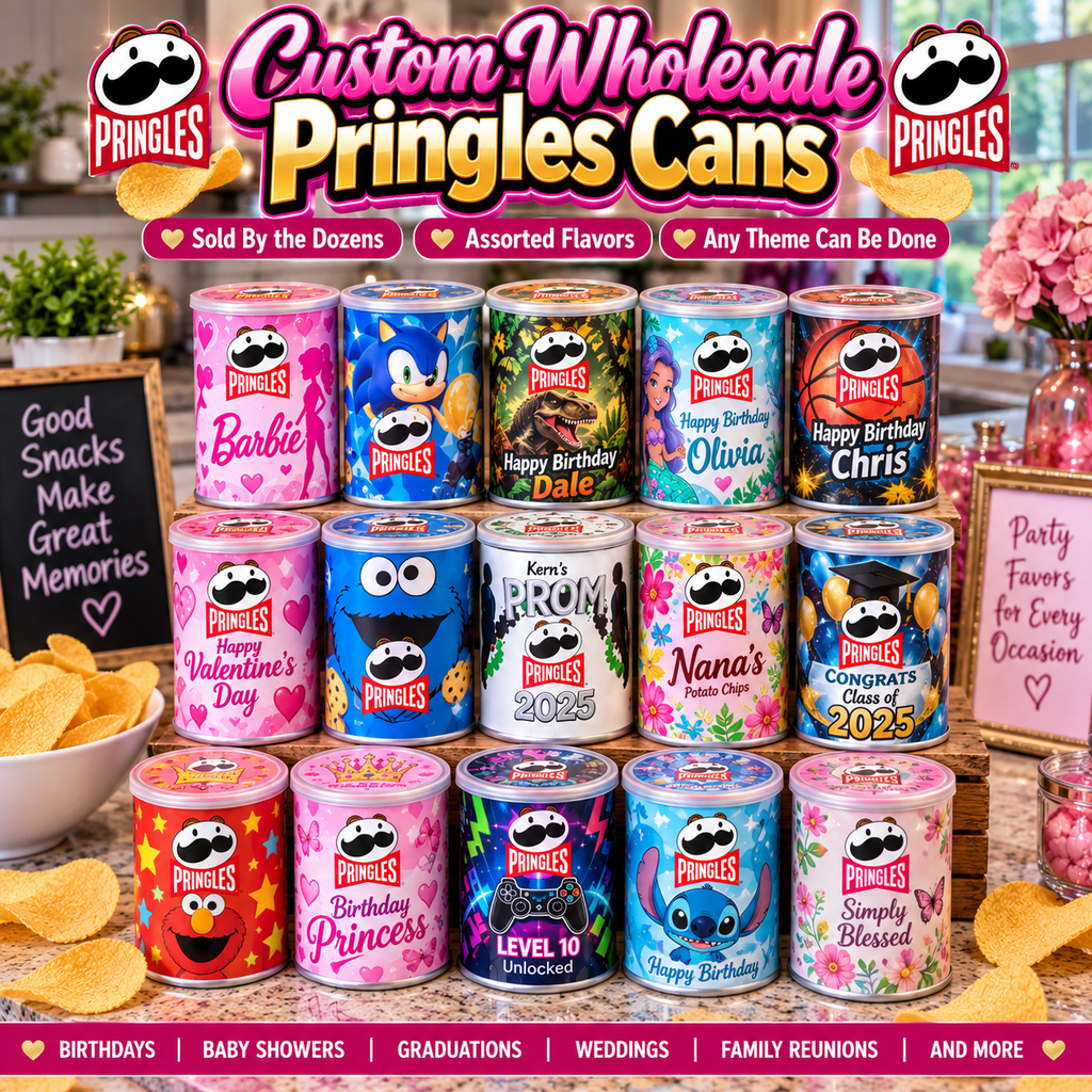 Custom Pringles Cans(wholesale)