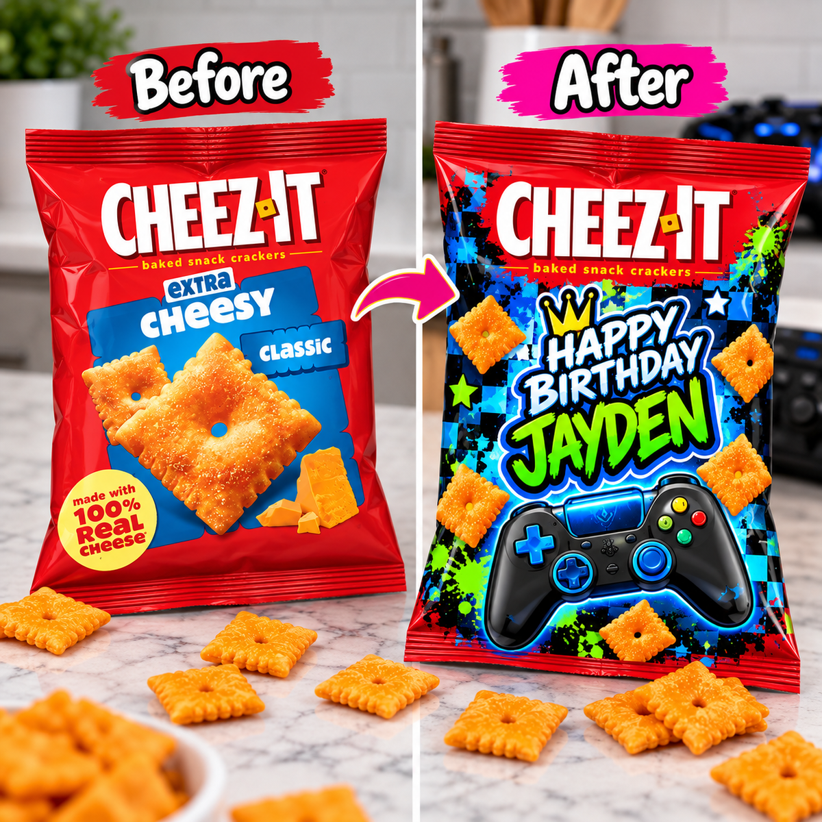 Custom Cheez-It (Wholesale)