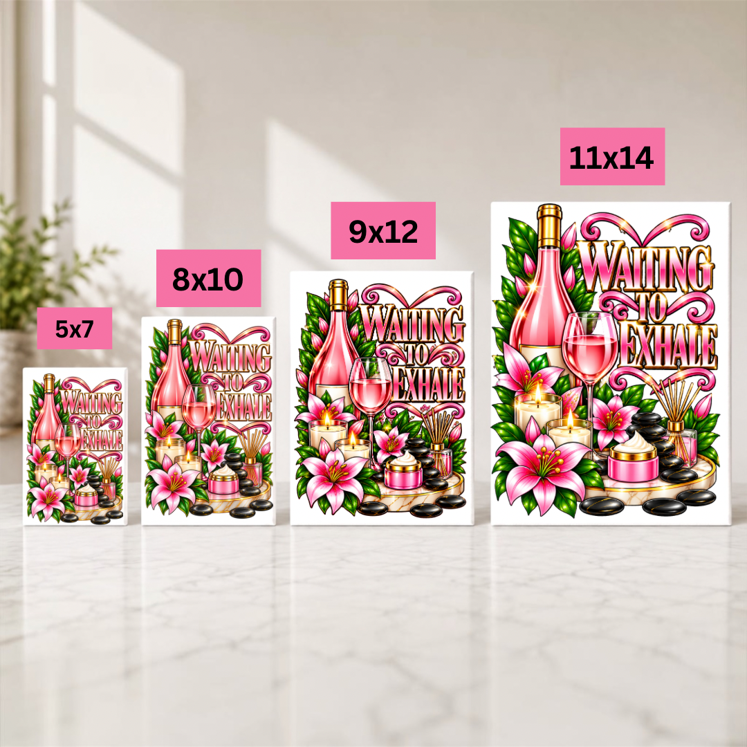Waiting To Exhale Paint or Dazzle Canvas Kit