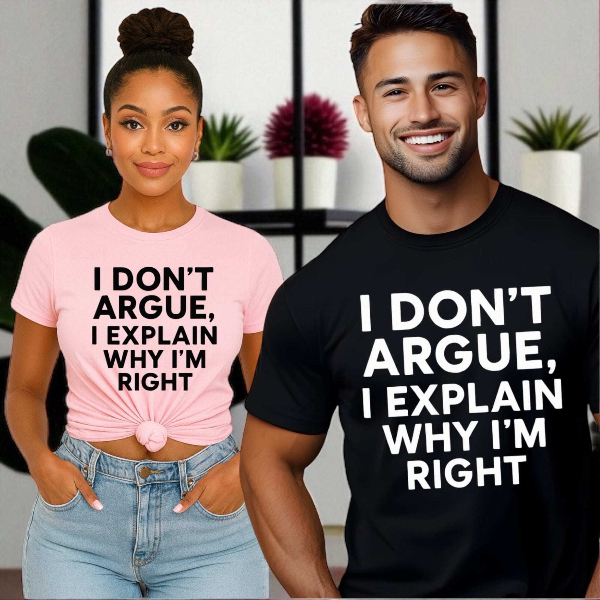 I don’t Argue I Explain Adult Tshirts